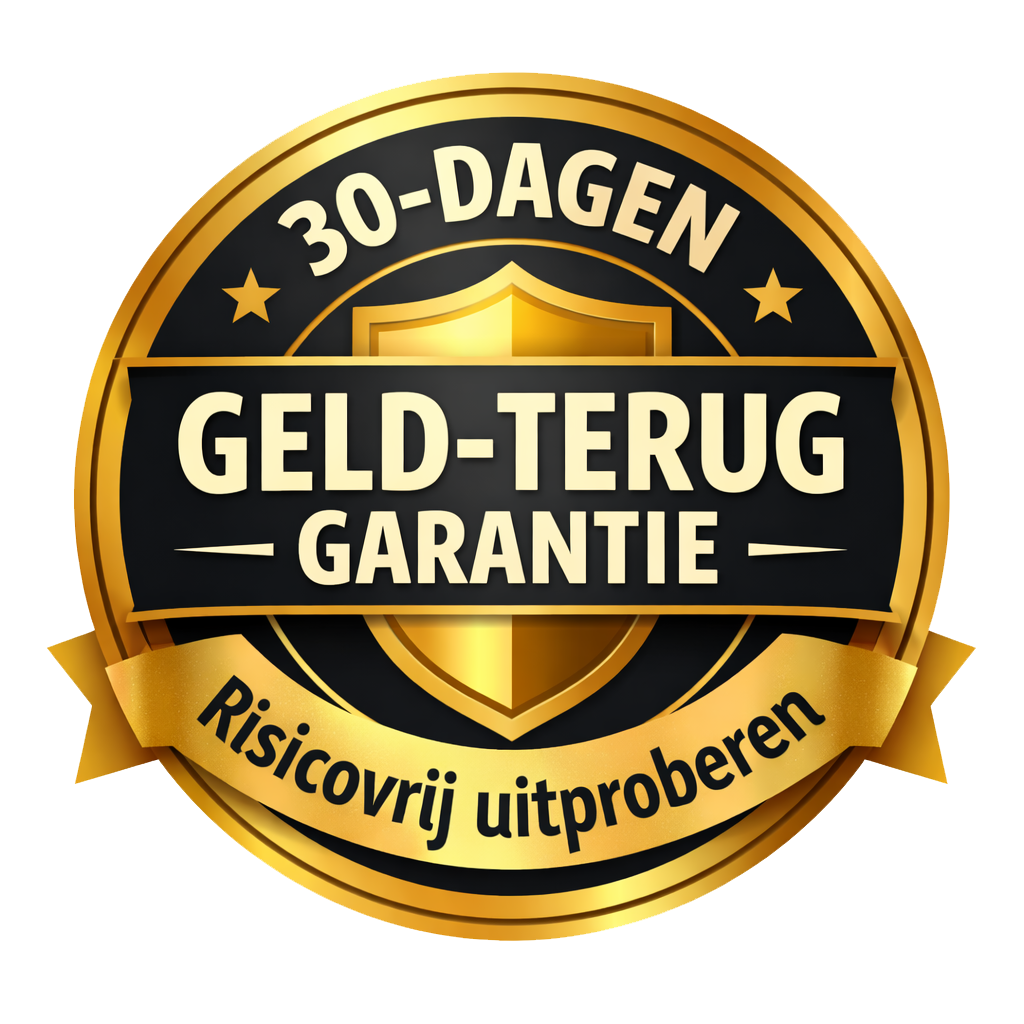 30-dagen geld-terug garantie – risicovrij proberen